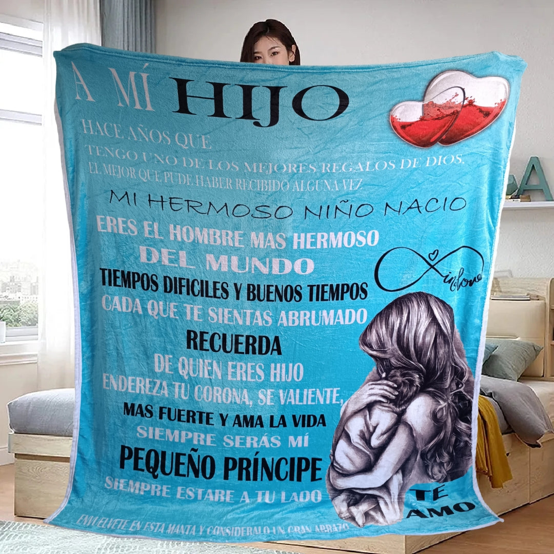 Manta de Amor Eterno para Mi Príncipe