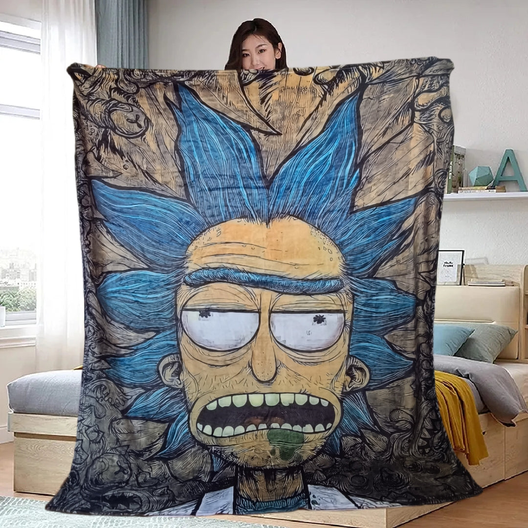 ¡Más que una Manta, una Puerta a Otras Dimensiones con Rick y Morty!