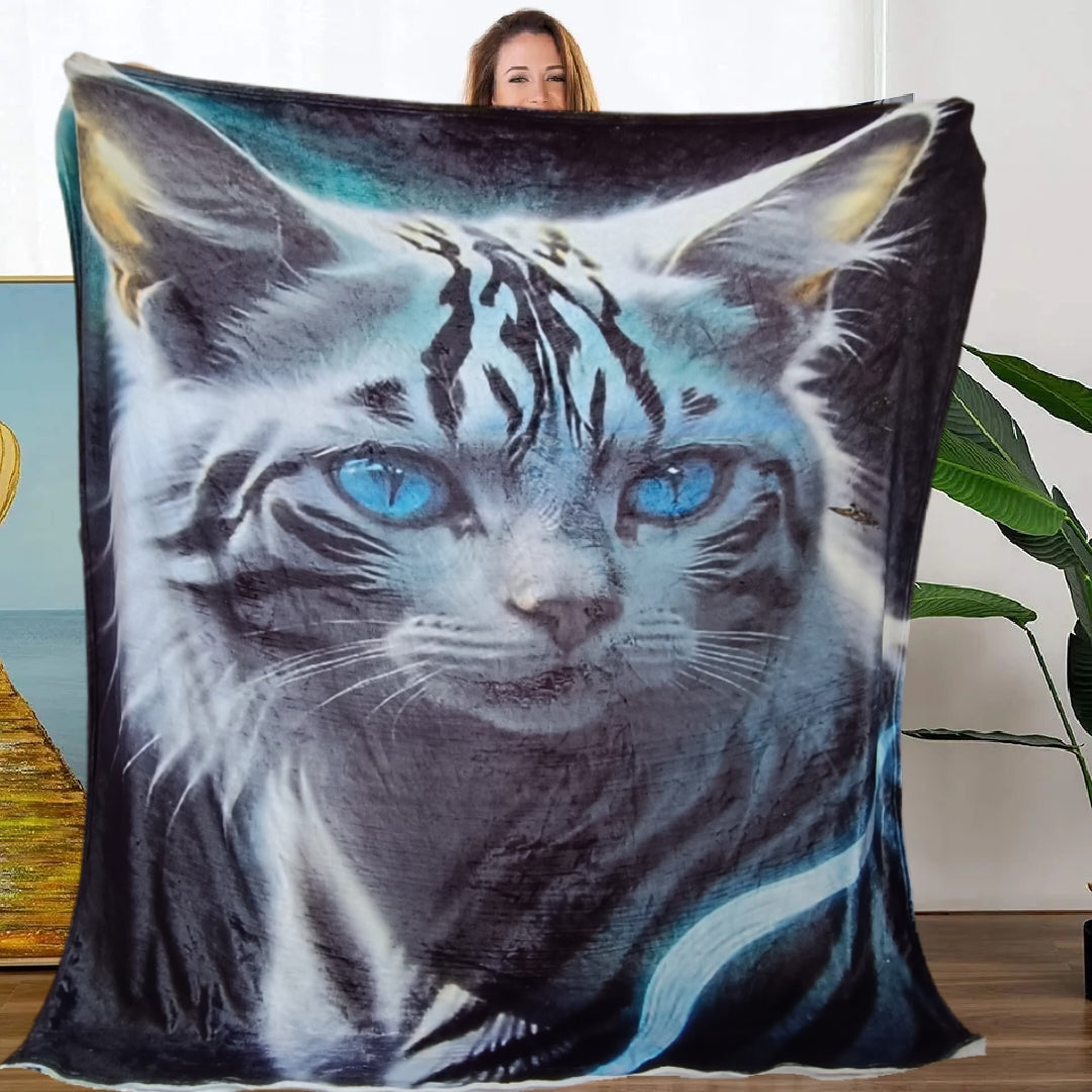 ¡Deja que tu Noche Ronronee de Placer con Nuestra Manta de Gato Bengala!