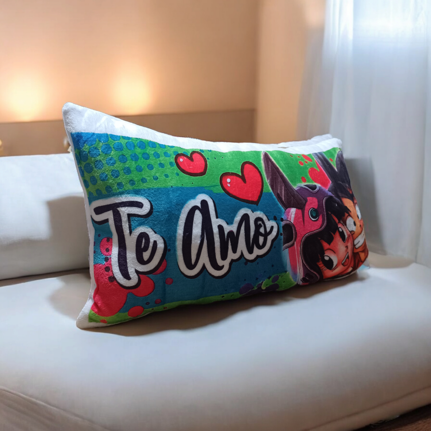 Cojín Amor Eterno Goku & Milk