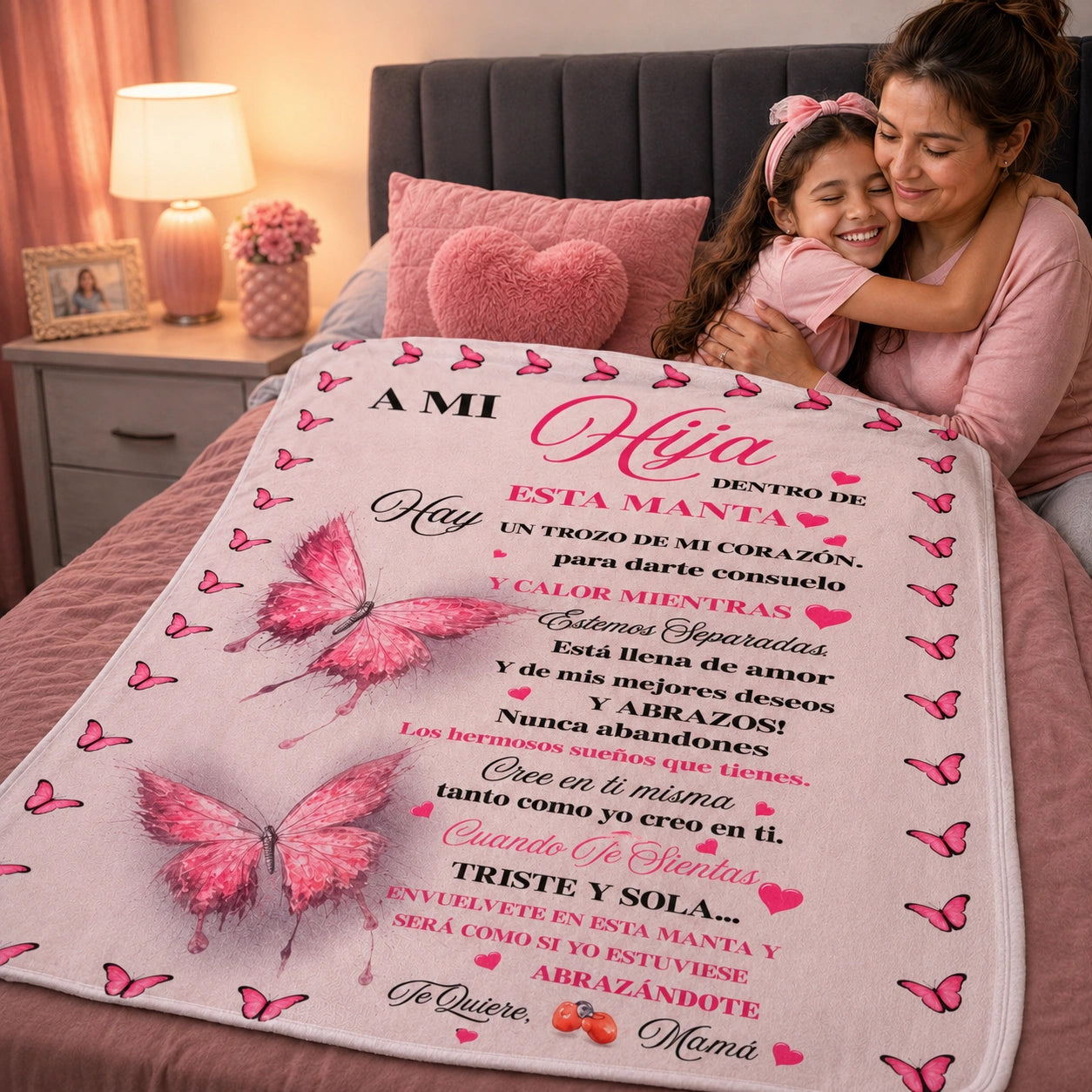 Manta para mi Hija” (2 tamaños)