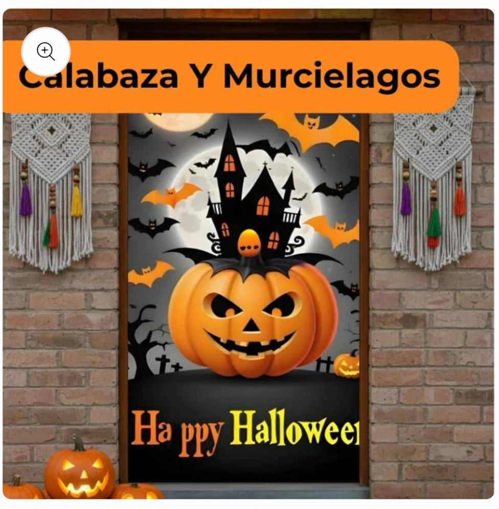 🔮Haz de tu hogar la atracción más espeluznante con nuestras fundas para puertas🎃