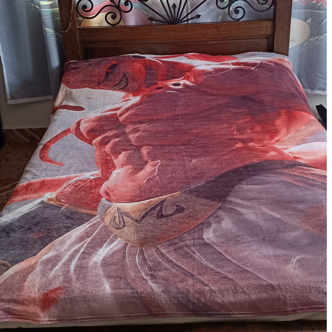 Super Buu en Su Máximo Esplendor: La Manta Que Une Calidad y Confort + (2 fundas gratis)