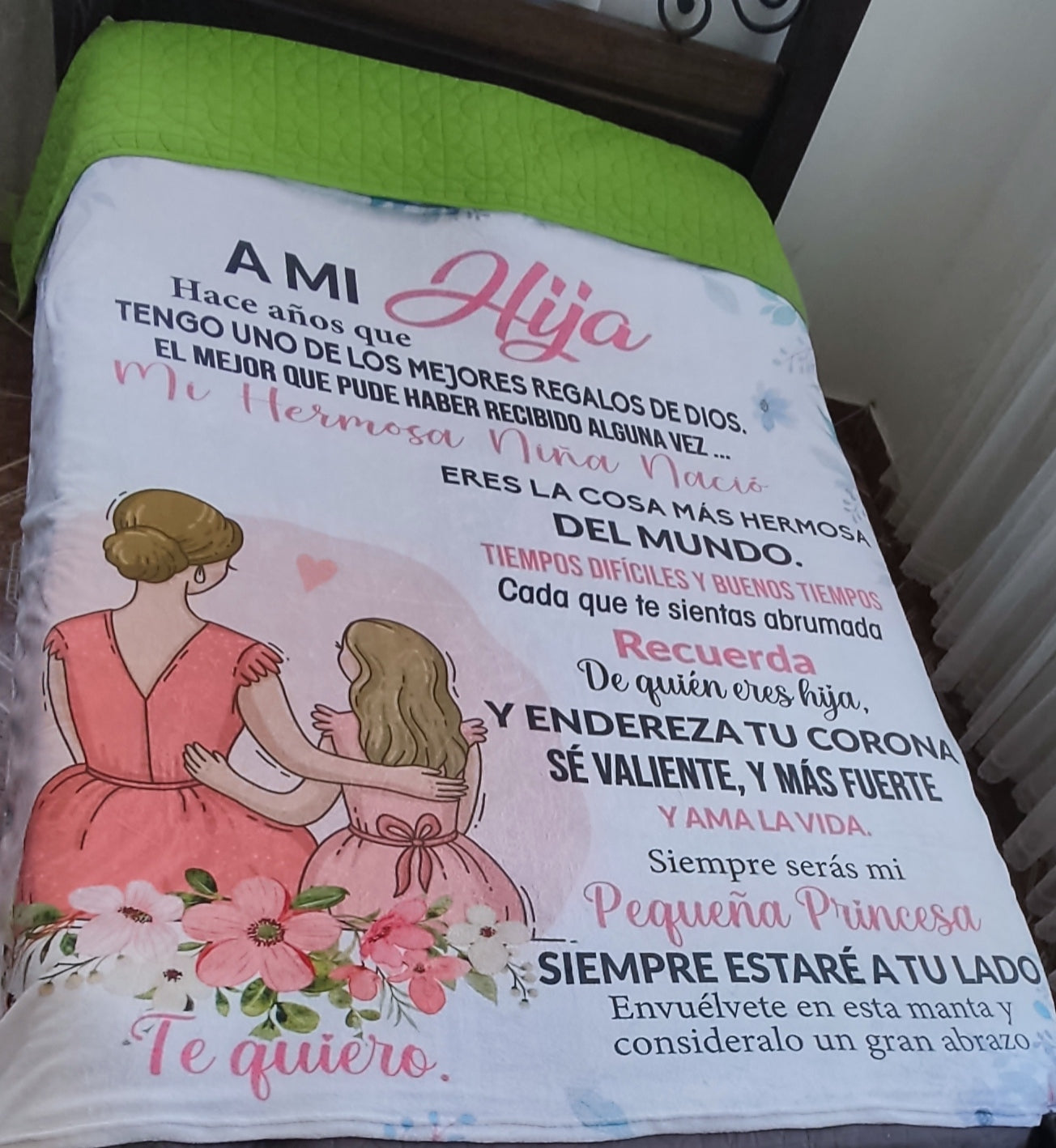 MANTA PERFECCIONADA PARA MI AMADA HIJA💘🎁💝