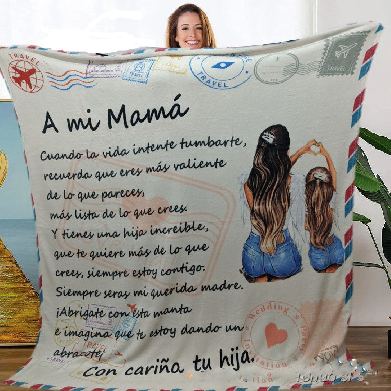 Manta exclusiva para mamá - ¡Sorpréndela con un regalo único!