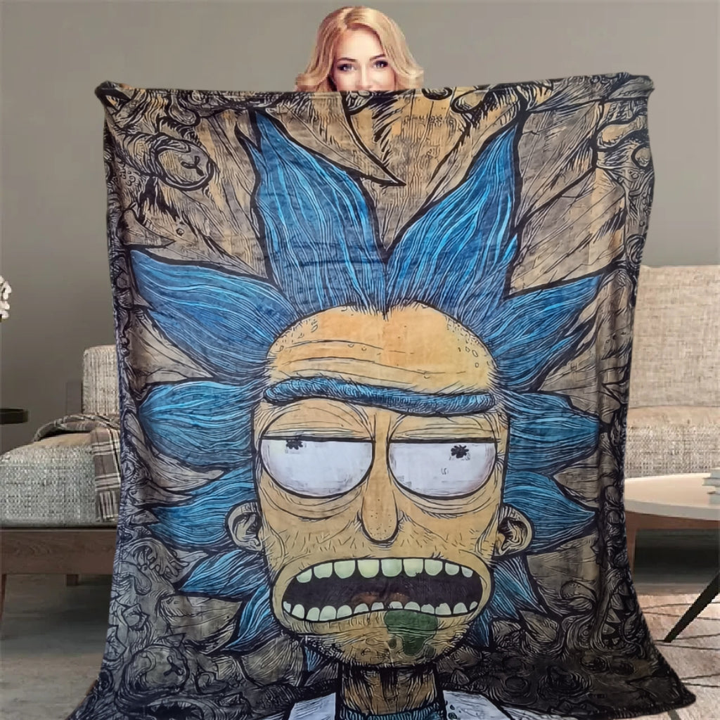 ¡Más que una Manta, una Puerta a Otras Dimensiones con Rick y Morty!
