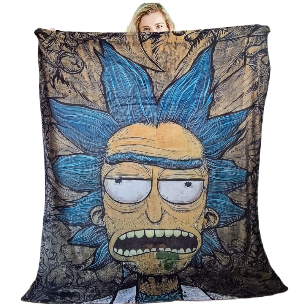 ¡Más que una Manta, una Puerta a Otras Dimensiones con Rick y Morty!