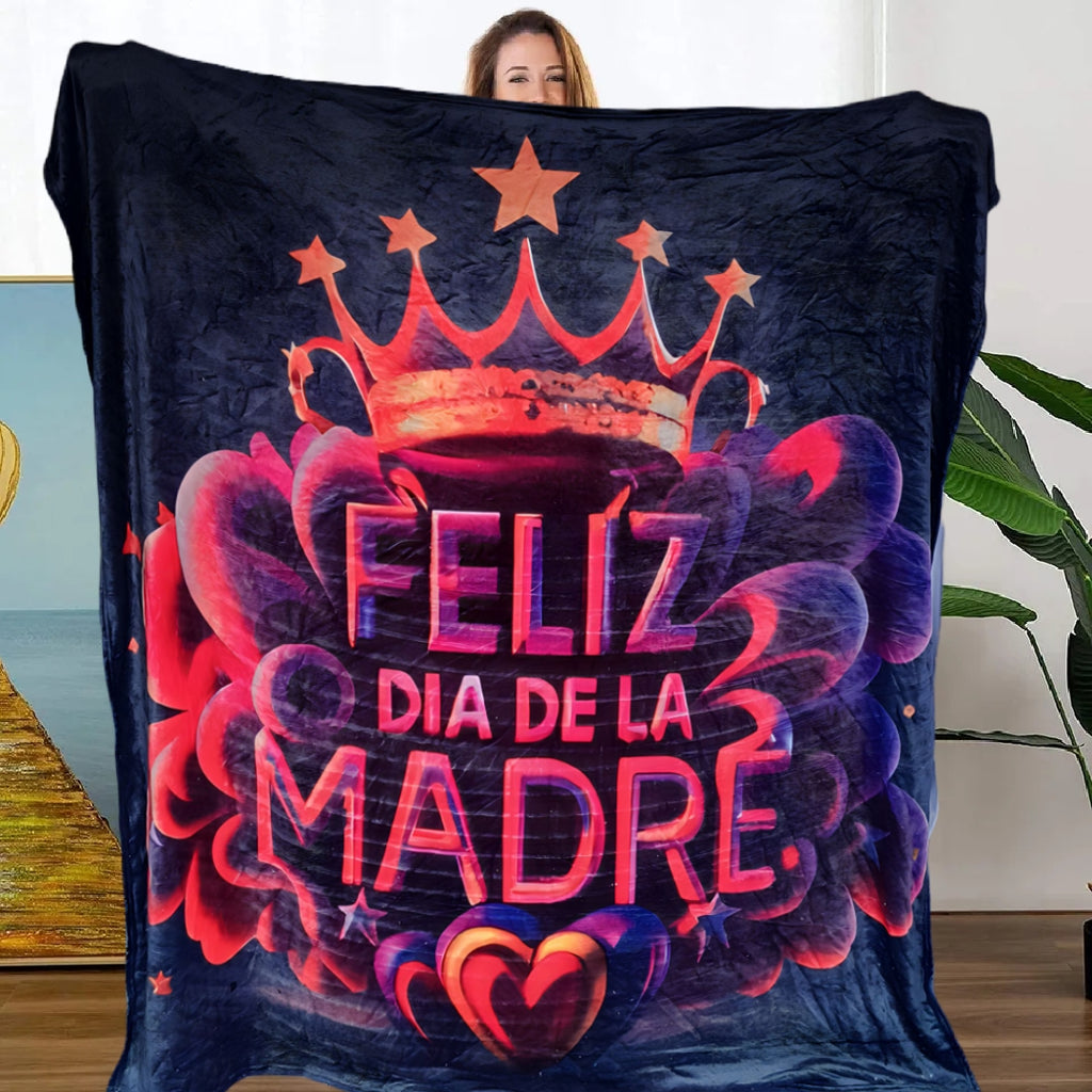 "Calidad y Calidez: La Manta Perfecta para Mamá"