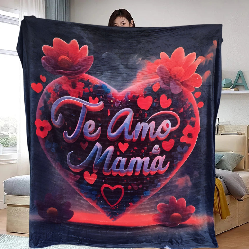 "Calidad y Calidez: La Manta Perfecta para Mamá"
