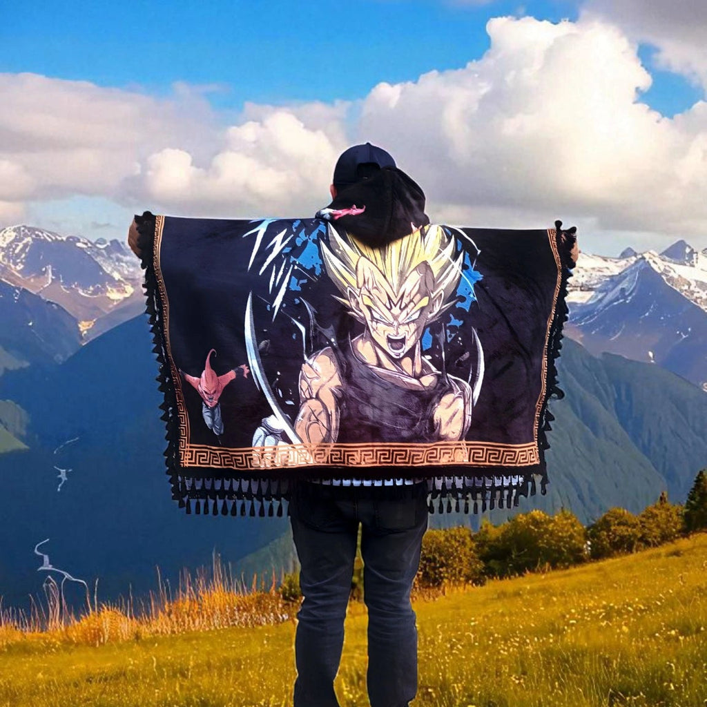 ¡Despierta tu poder Saiyajin con la ruana más épica del universo!