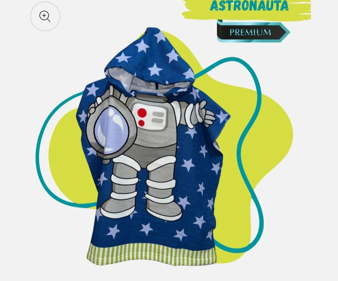 Poncho Toalla Kids