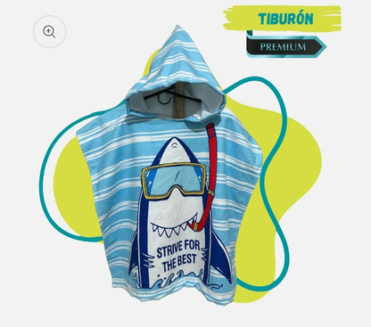 Poncho Toalla Kids