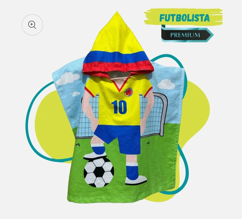 Poncho Toalla Kids