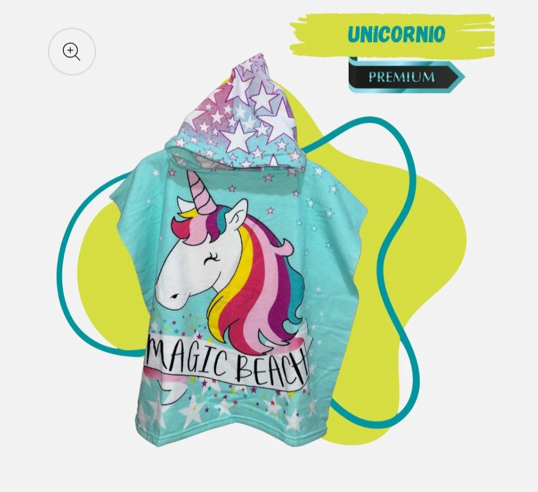 Poncho Toalla Kids