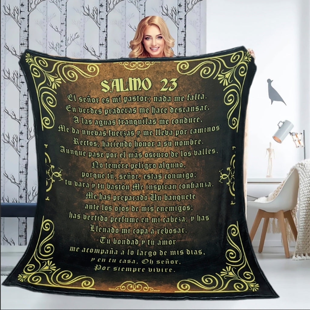 MANTA PERSONALIZADA SALMO 23