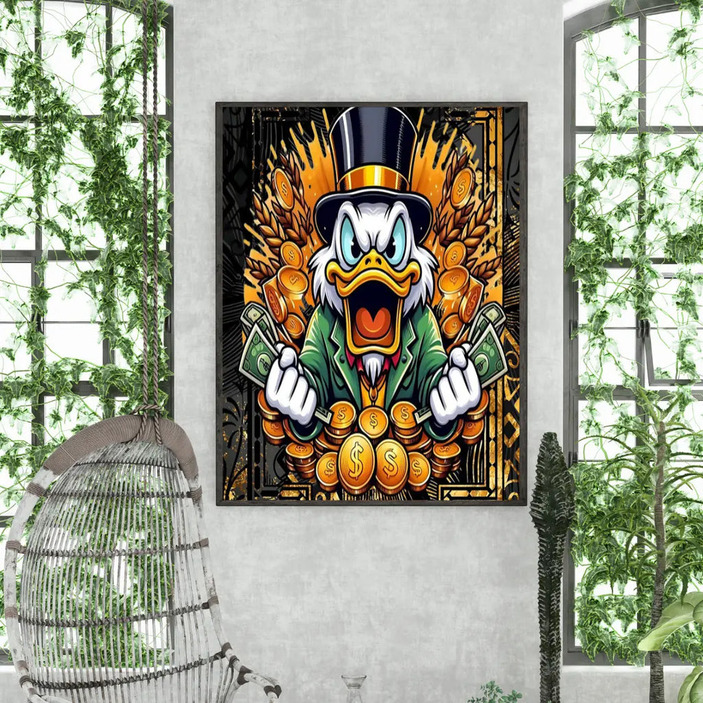 CUADRO TIO RICO, SIMBOLO DE PROSPERIDAD Y ABUNDANCIA