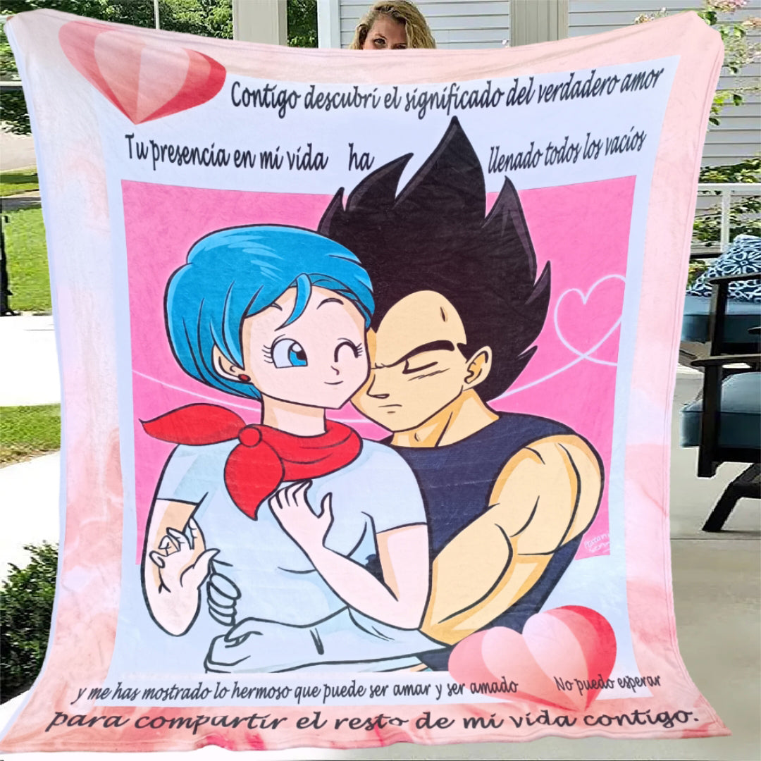 MANTA BULMA Y VEGETA LOVE❤️ - mary store96