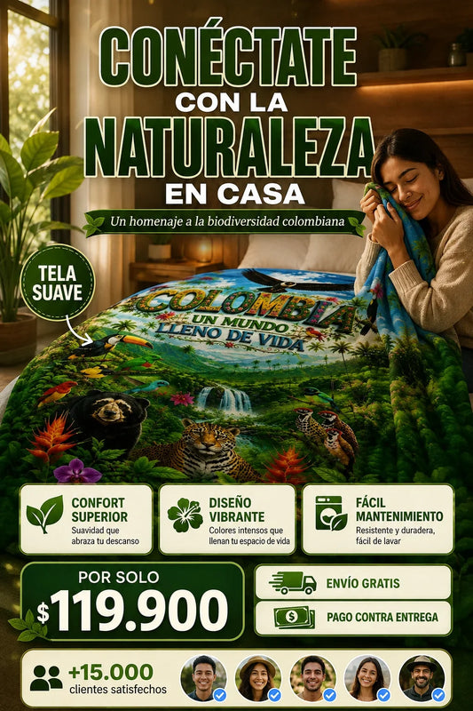 Colombia un mundo lleno de vida.
