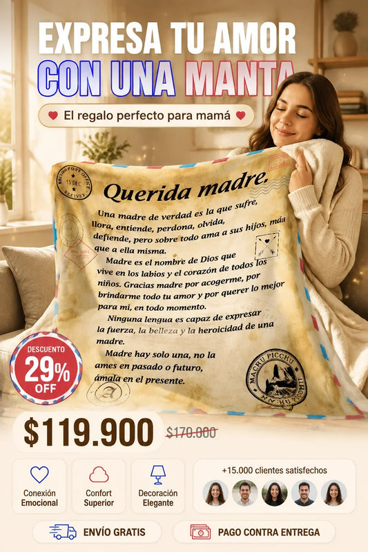 Cobija Hermosa Para Mamá