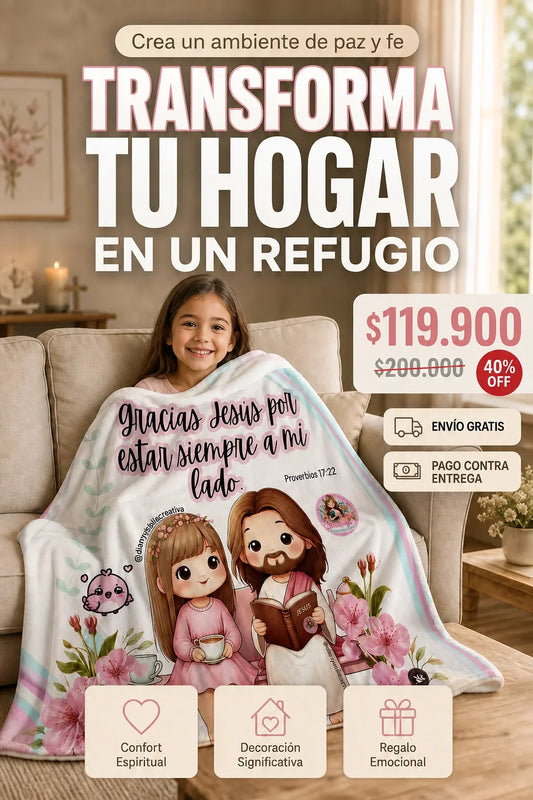 Manta Jesús Siempre a Mi Lado