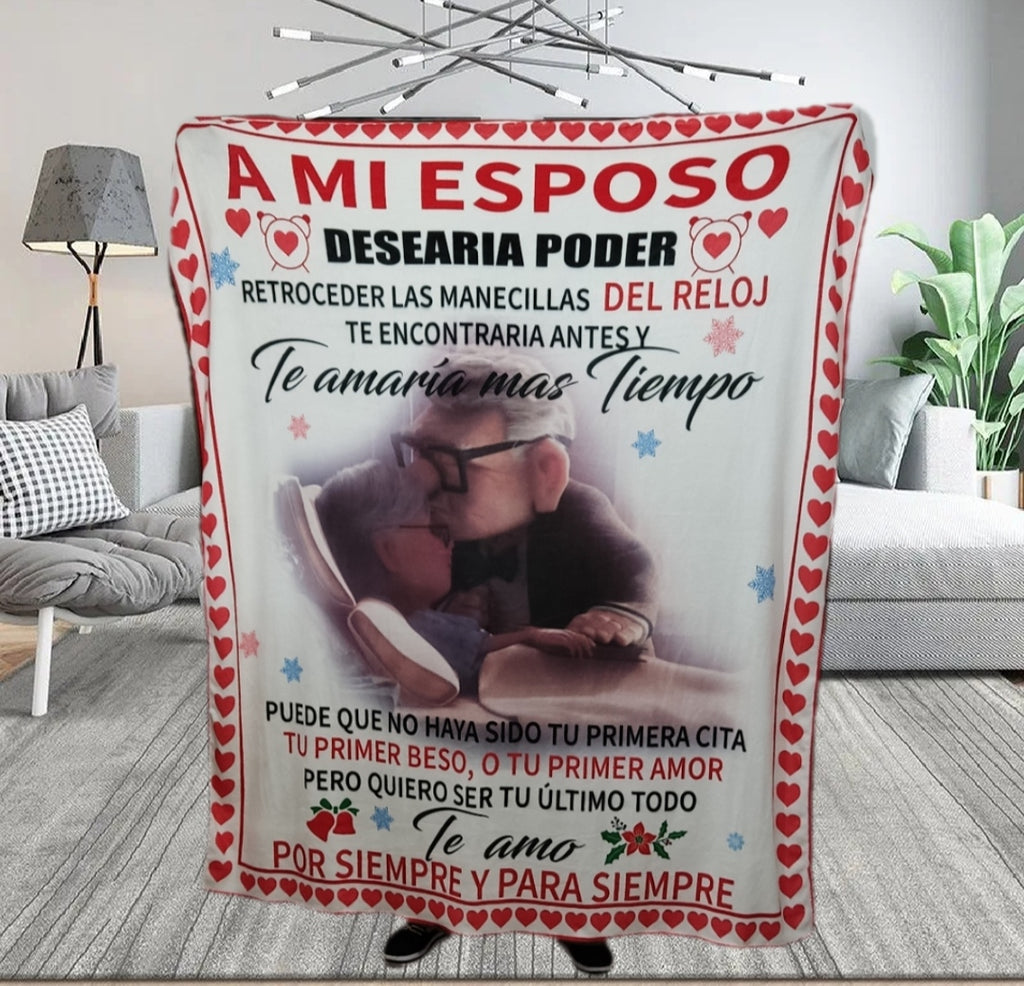 MANTA PERFECCIONADA PARA MI AMADO ESPOSO😍💝🎁