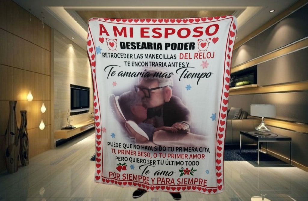MANTA PERFECCIONADA PARA MI AMADO ESPOSO😍💝🎁