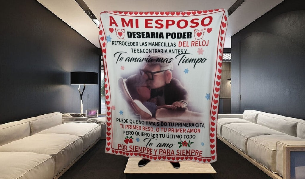 MANTA PERFECCIONADA PARA MI AMADO ESPOSO😍💝🎁