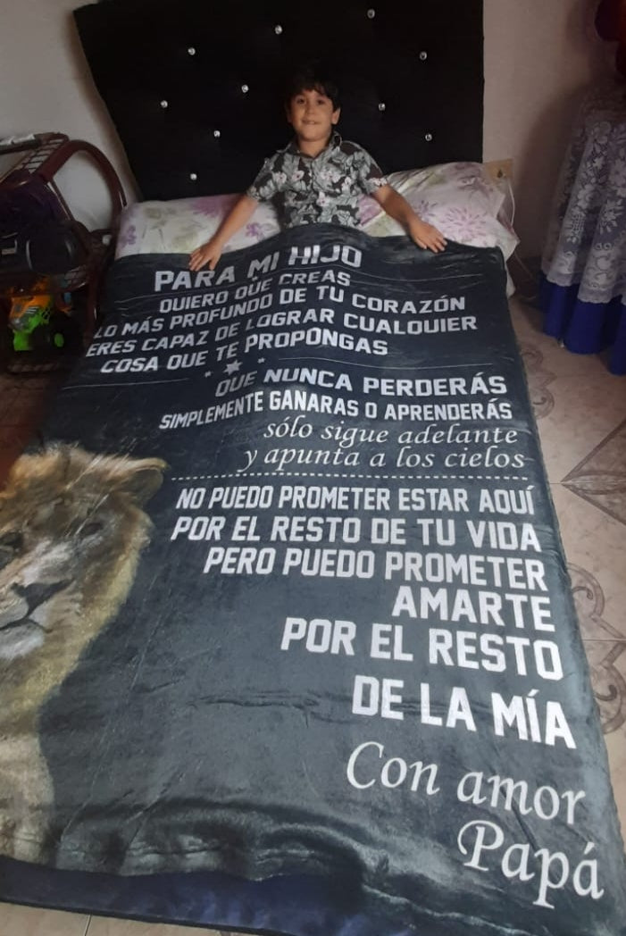 MANTA PERFECCIONADA PARA MI QUERIDO HIJO😍💘