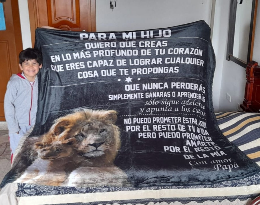 MANTA PERFECCIONADA PARA MI QUERIDO HIJO😍💘
