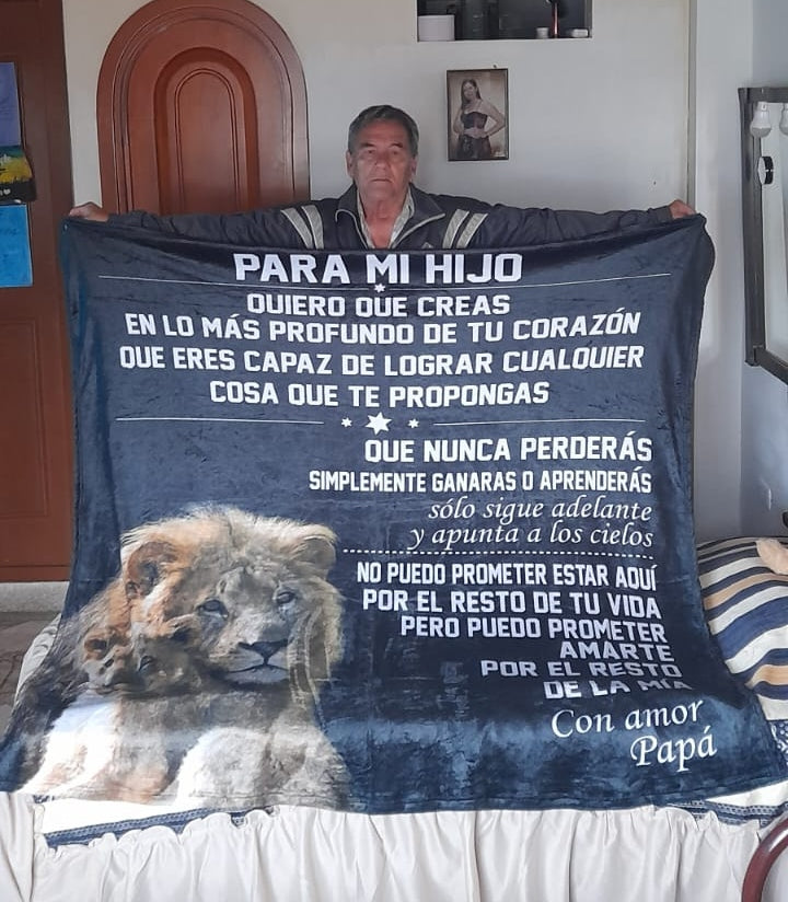 MANTA PERFECCIONADA PARA MI QUERIDO HIJO😍💘