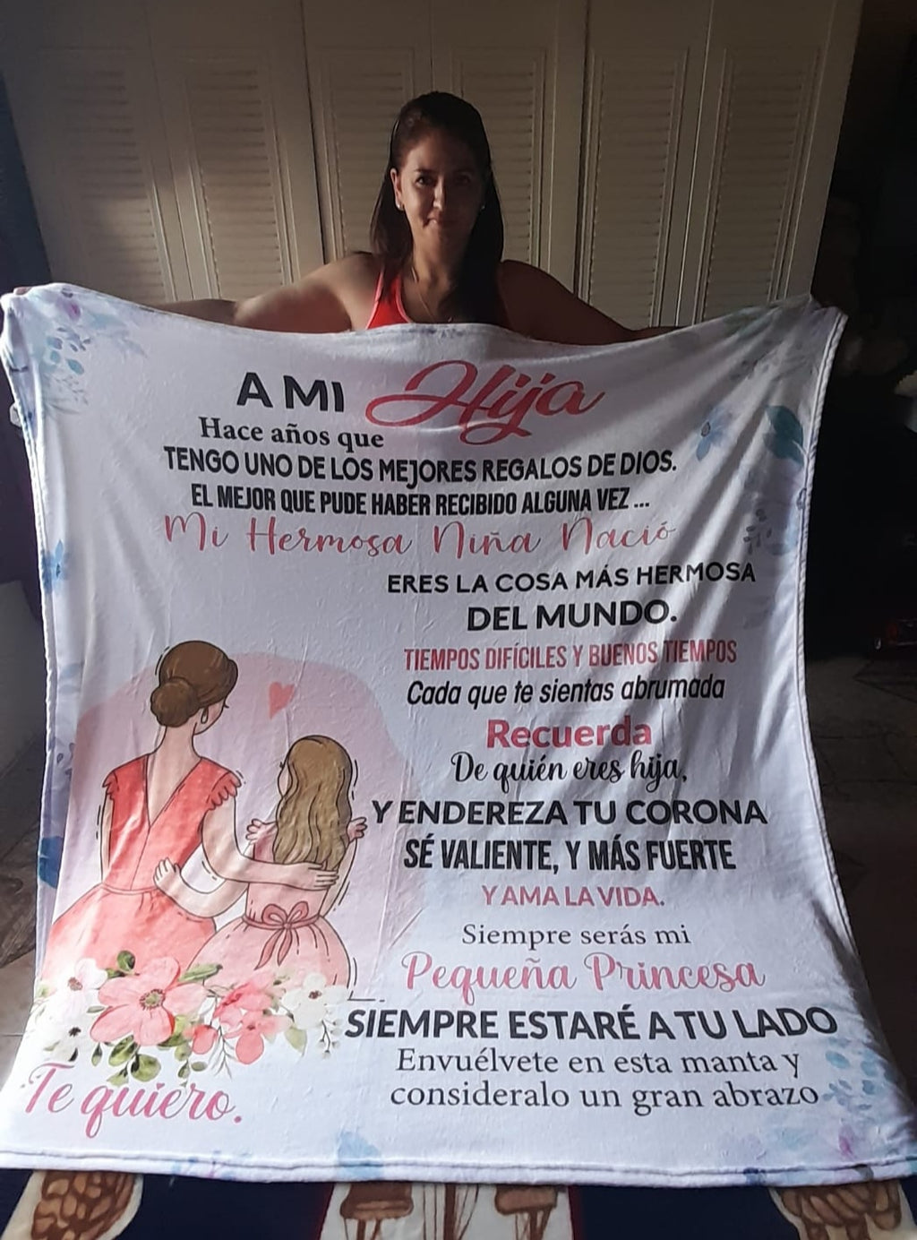 MANTA PERFECCIONADA PARA MI AMADA HIJA💘🎁💝